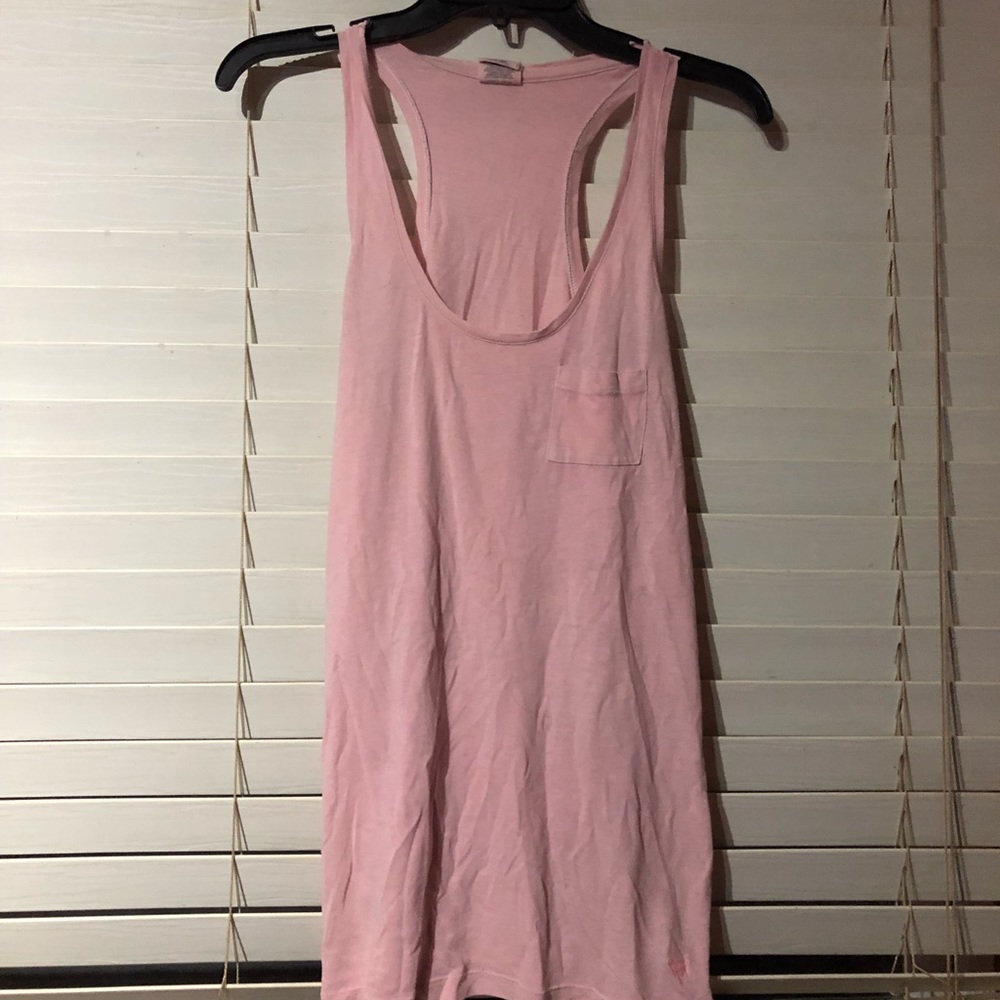 Pink tank top